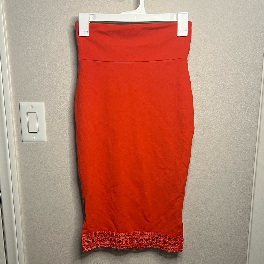bebe Vibrant Pencil Skirt
